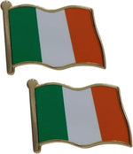 Load image into Gallery viewer, Ireland Flag Enamel Pin For Patriotic & Ceremonial Souvenir