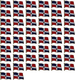 Load image into Gallery viewer, Dominican Republic Flag Enamel Pin For Patriotic & Ceremonial Souvenir