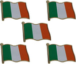 Load image into Gallery viewer, Ireland Flag Enamel Pin For Patriotic & Ceremonial Souvenir
