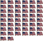 Load image into Gallery viewer, American Flag Enamel Pin For Patriotic & Ceremonial Souvenir
