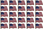 Load image into Gallery viewer, American Flag Enamel Pin For Patriotic & Ceremonial Souvenir