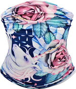 Load image into Gallery viewer, Cooling Neck Scarf Headband & Face Mask - Rose