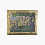 Load image into Gallery viewer, A Sunday Afternoon on La Grande Jatte by Georges Seurat Art Frame Pin - Museum Souvenir Fine Art Lapel Pin