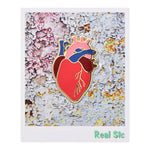 Load image into Gallery viewer, Anatomical-Heart-Pin-Realistic-Scientific-Heart-Enamel-Pin-Lapel-Pin-by-real-sic_