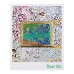 Load image into Gallery viewer, Irises (1889) By Vincent van Gogh Art Frame Pin - Museum Souvenir Fine Art Lapel Pin