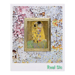 Load image into Gallery viewer, The Kiss By Gustav Klimt Art Frame Pin - Museum Souvenir Fine Art Lapel Pin