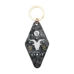 Load image into Gallery viewer, Astrological Sign- Star Sign / Astrology Sign hotel Keychain