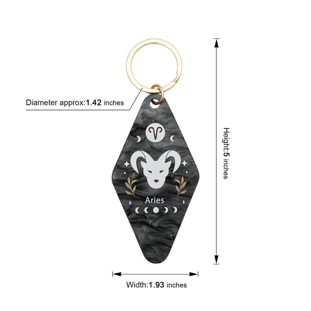 Astrological Sign- Star Sign / Astrology Sign hotel Keychain