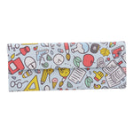 Load image into Gallery viewer, Back to School Print Glasses Case - Vegan Leather Magic Folding Hardcase