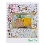 Load image into Gallery viewer, The Bedroom in Arles by Vincent Van Gogh Art Frame Pin - Museum Souvenir Fine Art Lapel Pin