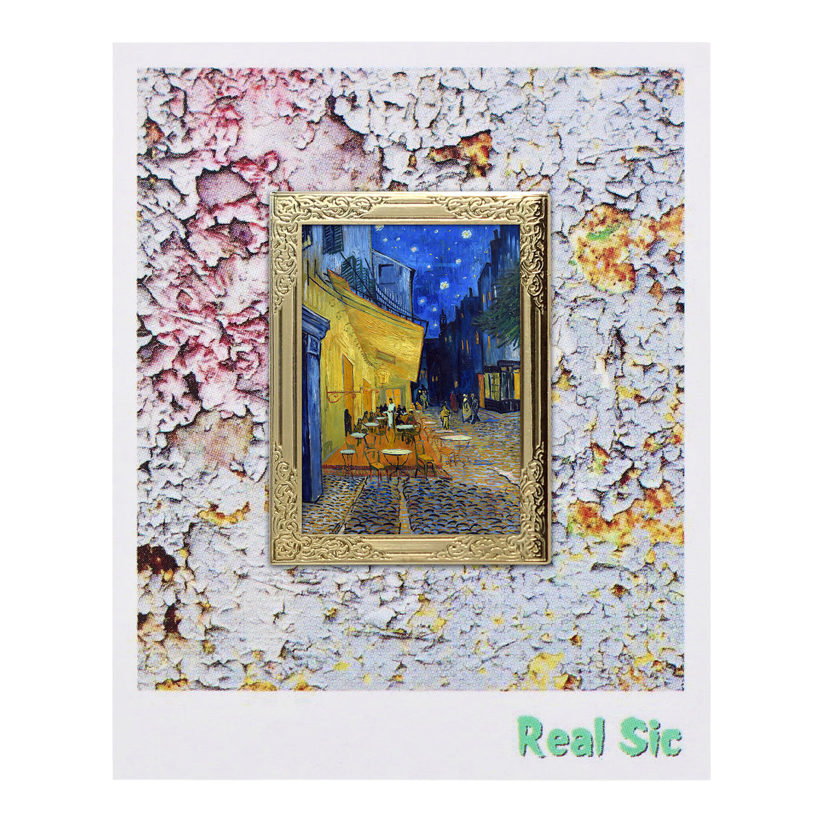 Café Terrace at Night By Van Gogh Art Frame Pin - Museum