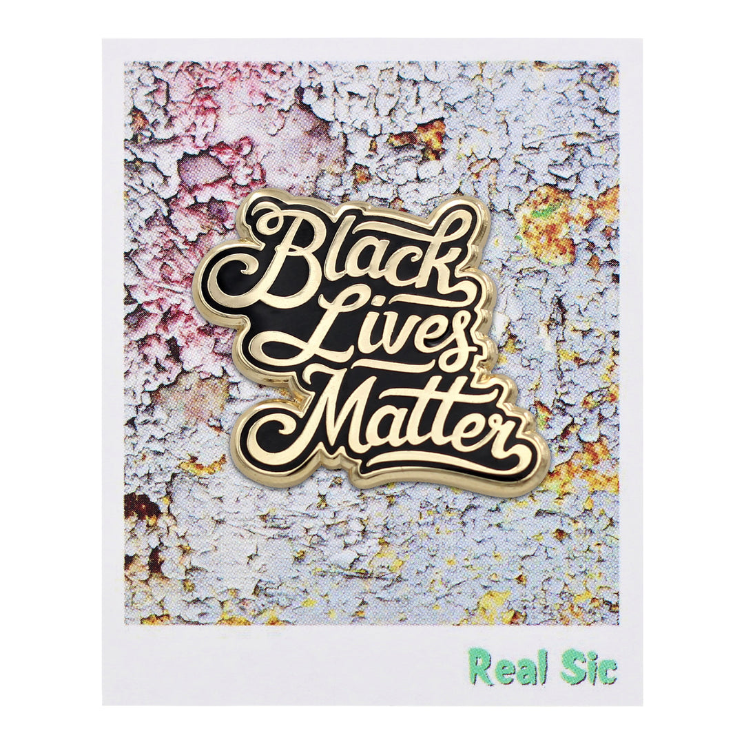 Black Lives Matter - BLM Pride & Protest Enamel Pin