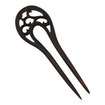 Load image into Gallery viewer, Big Sun Hair Stick - Natural Sandalwood Hair Stick for Women