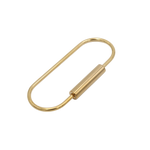 Load image into Gallery viewer, Brass Keyring -Key Fob/Keychain With Screw Closure