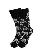Load image into Gallery viewer, Skull and Crossbones Socks - Comfy Cotton for Men & Women
