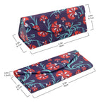 Load image into Gallery viewer, Carnation Glasses Case - Vegan Leather Flower Eyewear Folding Hard Shell Case