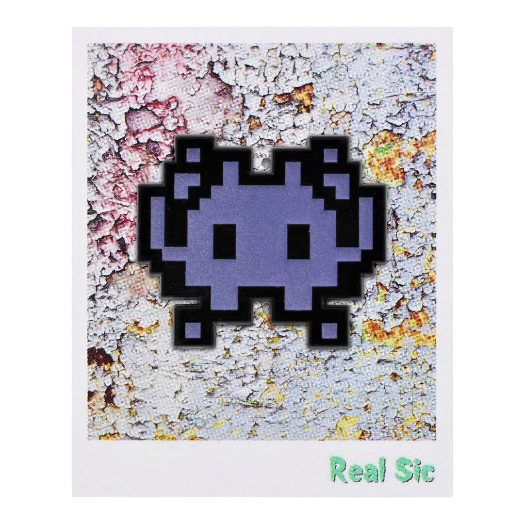 Classic Arcade Nostalgia: Space Invader Enamel Lapel Pin