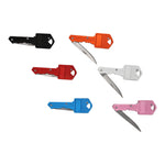 Load image into Gallery viewer, Key Knife Keychain – Small Utility Pocketknife - 2'' Blade