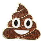 Load image into Gallery viewer, Poop Emoji Pin Series - Poop Enamel Pin Series in 5 Different Colors