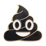 Load image into Gallery viewer, Poop Emoji Pin Series - Poop Enamel Pin Series in 5 Different Colors