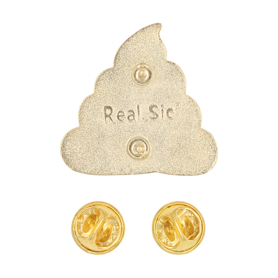 Poop Emoji Pin Series - Poop Enamel Pin Series in 5 Different Colors