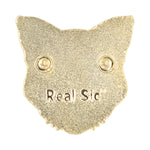 Load image into Gallery viewer, Luna the Black Cat - Enamel Cat Pin