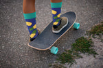 Load image into Gallery viewer, Pineapples (Royal Blue) Socks - Comfy Cotton for Men & Women