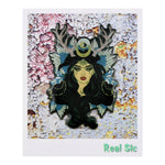 Load image into Gallery viewer, Enchantress Pin - Sorceress Wiccan Druid or Witchy Enamel Pin For Halloween
