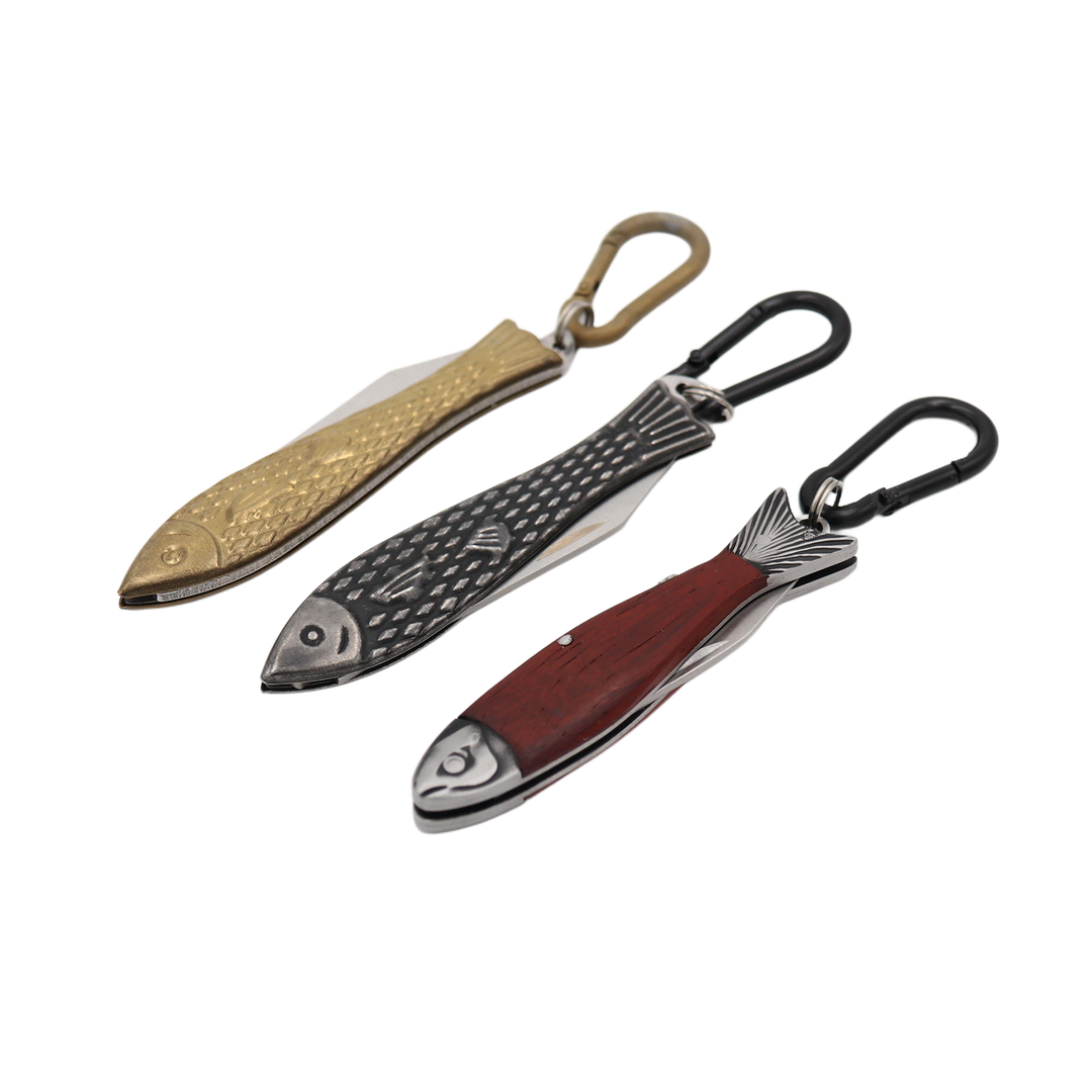 Pocket Fish Knife Keychain - 3.5 Inches