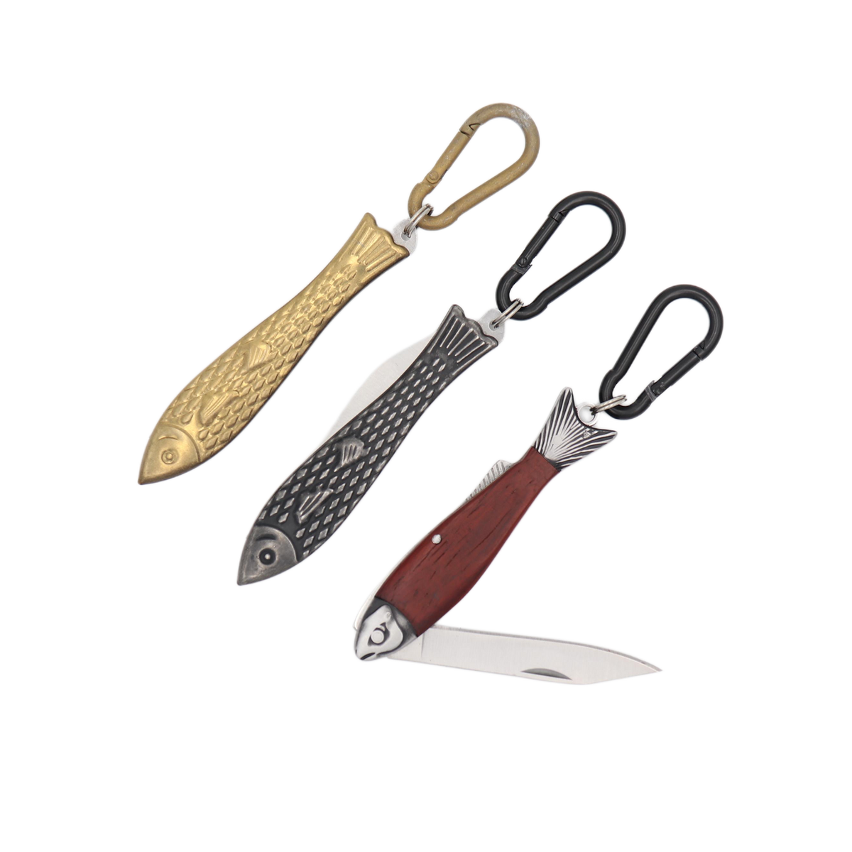 fish carrying hook pocket knife Keychain it’s a useful everyday Variant:BV-300L-S Jig - Football Fish Hoek – Travel