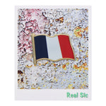 Load image into Gallery viewer, France Flag Enamel Pin For Patriotic & Ceremonial Souvenir