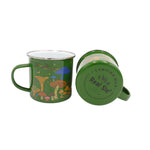 Load image into Gallery viewer, Frog & Fungi Forest 300ml Enamel Mug