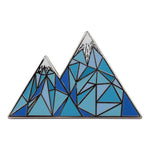 Load image into Gallery viewer, Geometric Mountain – Colorado / Mountain Life Enamel Pin
