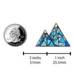 Load image into Gallery viewer, Geometric Mountain – Colorado / Mountain Life Enamel Pin