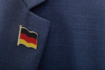 Load image into Gallery viewer, Germany Flag Enamel Pin For Patriotic & Ceremonial Souvenir