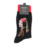 Load image into Gallery viewer, Girl With A Pearl Earring Socks - Comfy Cotton for Men & Women