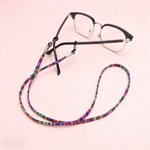 Load image into Gallery viewer, Glasses Holder Strap – Ethnic Fabric Eyeglass Lanyard Necklace