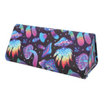Load image into Gallery viewer, Mushroom Print Glasses Case - Vegan Leather Magic Folding Hardcase