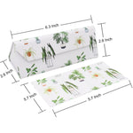 Load image into Gallery viewer, House Plant Print Glasses Case - Vegan Leather Magic Folding Hardcase
