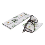 Load image into Gallery viewer, House Plant Print Glasses Case - Vegan Leather Magic Folding Hardcase
