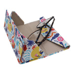Load image into Gallery viewer, Jungle Sloth Print Glasses Case - Vegan Leather Magic Folding Hardcase