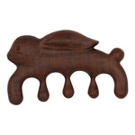 Load image into Gallery viewer, Sandalwood Massage Comb - Rabbit