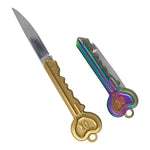Load image into Gallery viewer, Rainbow Keychain Knife - 'OK' Useful & Cute Utility Keychain Knife