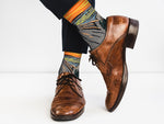 Load image into Gallery viewer, The Scream by Edvard Munch Art Socks - Comfy Cotton for Men & Women