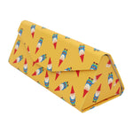 Load image into Gallery viewer, Cottage Gnome Glasses Case - Vegan Leather Folding Hard Shell Case