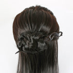 Load image into Gallery viewer, REAL SIC Natural Sandalwood Hair Sticks for Women - Sustainable Retro Boho Fashion Chopsticks (Rooster)