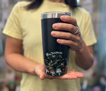 Load image into Gallery viewer, Mushroom Garden Tumbler - 20oz Vacuum Steel Hot & Cold Beverages Mug / Cup
