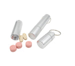 Load image into Gallery viewer, Aluminum Adjustable Pill Holder Keyring