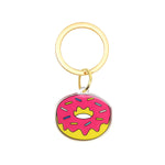 Load image into Gallery viewer, Donut Emoji Keychain - Delicious Cute Donut Emoji Acrylic Keychain