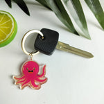 Load image into Gallery viewer, Cute Octopus Keychain - Aquarium Souvenir Acrylic Keychain